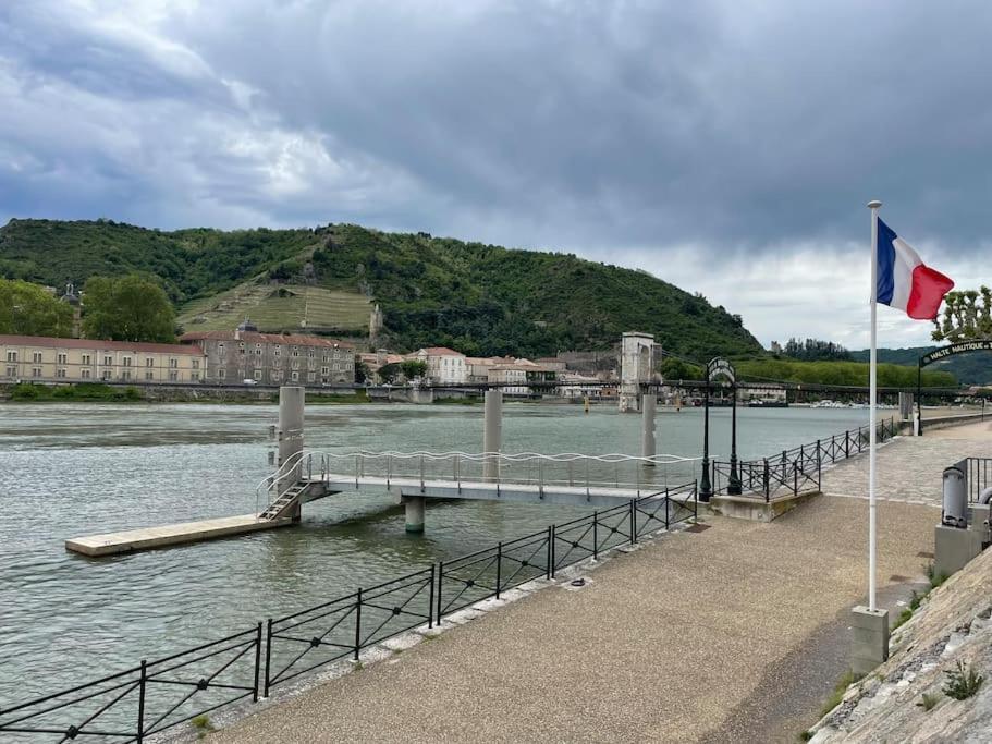 La Batellerie, Vue Sur Rhone Villa Tain-l'Hermitage Exterior photo